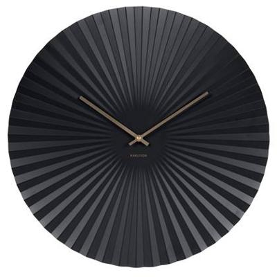 Karlsson WandklokSensu XL zwart - Ø 50cm - KA5658BK