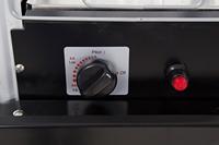 Zwarte elektrische terrasverwarmer 12000 watt - thumbnail