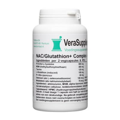 VeraSupplements NAC/Glutathion Complex Capsules VeraSupplements NAC/Glutathion Complex Capsules