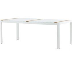 Nohr Tuintafel 'Lynnetta' 200 x 100cm, kleur Wit