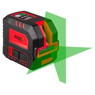Levelfix kruislijnlaser CL120G groen set + statief 556112 Levelfix kruislijnlaser CL120G groen set + statief 556112