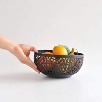 Alessi Cactus Fruitschaal 21 cm zwart - thumbnail