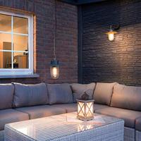 SLV MOLAT 1000821 Hanglamp E27 60 W Antraciet - thumbnail