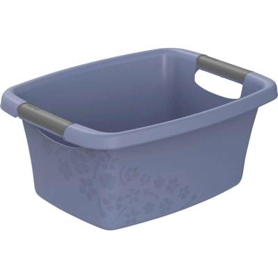 Rotho Flowers Wasmand 12L Horizon Blauw Rotho Flowers Wasmand 12L Horizon Blauw