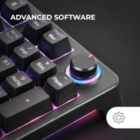 Gaming Keyboard Mars Gaming MKPROYES Zwart Qwerty Spaans - thumbnail