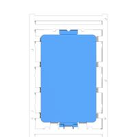 Weidmüller 2737750000 2737750000 Apparaatmarkering Markeringsvlak: 0.8 x 85 mm Aantal markeringen: 10 10 stuk(s) - thumbnail