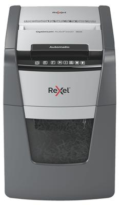 Rexel Optimum AutoFeed+ 90X Papierversnipperaar 90 vellen Micro cut 4 x 28 mm P-4 34 l Ook geschikt voor Paperclips, Nietjes, Creditcards Rexel Optimum AutoFeed+ 90X Papierversnipperaar 90 vellen Micro cut 4 x 28 mm P-4 34 l Ook geschikt voor Paperclips, Nietjes, Creditcards