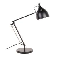 Zuiver Verstelbare Tafellamp 'Reader' kleur Zwart - thumbnail