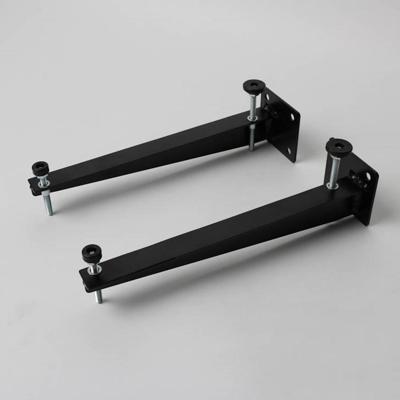 Steunenset Gecoat tbv Palermo 60 cm Zwart