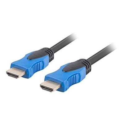 Lanberg CA-HDMI-20CU-0010-BK HDMI kabel 1m HDMI Type A (Standaard) Zwart