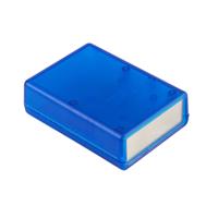Hammond Electronics 1593PALTBU Handbehuizing 92 x 66.5 x 28 ABS kunststof, Aluminium Blauw (transparant) 1 stuk(s) - thumbnail