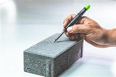Pica Bouwstift/merkstift voor diep gat | kleur grafiet + vullingenset 4000 871 360 | 1 stuk - 30405 30405 Pica Bouwstift/merkstift voor diep gat | kleur grafiet + vullingenset 4000 871 360 | 1 stuk - 30405 30405