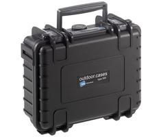 B&W outdoor.cases type 500 zwart + plukschuim B&W outdoor.cases type 500 zwart + plukschuim