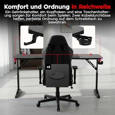 Huzaro Hero 3.6 Black gamingbureau