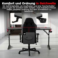 Huzaro Hero 3.6 Black gamingbureau - thumbnail