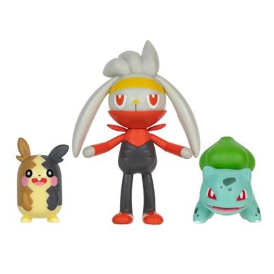 Pokemon Battle Figure Pack - Morpeko, Raboot & Bulbasaur Pokemon Battle Figure Pack - Morpeko, Raboot & Bulbasaur