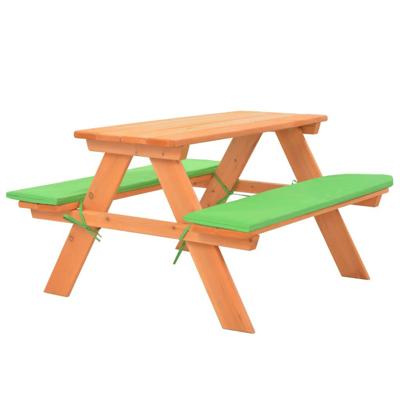 Kinderpicknicktafel met banken 89x79x50 cm massief vurenhout Kinderpicknicktafel met banken 89x79x50 cm massief vurenhout
