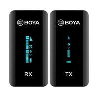 Boya Wireless Microphone 2.4 Ghz 1 transmitter 1 receiver - thumbnail