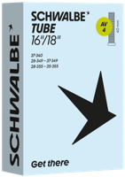 Binnenband Schwalbe AV4 16"/18" 28/37-340/355 - 40mm ventiel - thumbnail