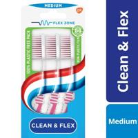 Aquafresh Clean & Flex Tandenborstel Medium - thumbnail