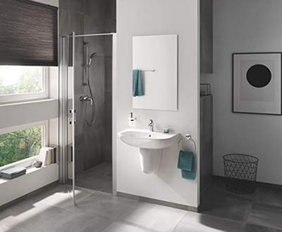 Grohe Wastafelkraan Start Curve 1-gats S-size met Waste en 28 mm ES Cartouche Chroom Grohe Wastafelkraan Start Curve 1-gats S-size met Waste en 28 mm ES Cartouche Chroom