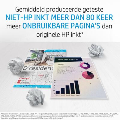 HP inktcartridge 303, 200 pagina&apos;s, OEM T6N02AE, zwart
