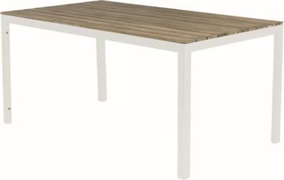 Tierra Outdoor Tuintafel Claro Wood Wit 160x90cm