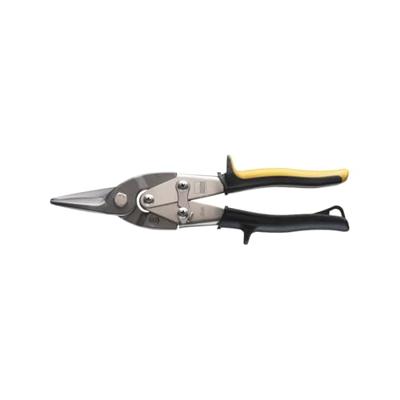 Erdi Figuurschaar | lengte 240 mm recht | staal max. 1,2 mm | RVS max. 1 mm | 1 stuk - D16S - D16S