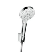 Hansgrohe Crometta badset EcoSmart met handdouche met 2 stralen wit/chroom - thumbnail