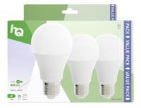 HQ le27a603p02 led lamp 3 stuks e27 a60 9 w 806 lm 2700 k - thumbnail