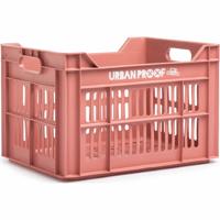 Urban Proof Fietskrat 30 liter Gerecycled Kunststof Warm Pink - thumbnail