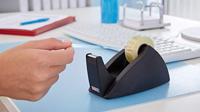 tesa Plakbanddispenser Easy Cut Zwart Rolbreedte (max.): 19 mm Rollengte (max.) 33 m - thumbnail