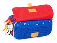 Pennenetui met 3 vakken Mickey Mouse Clubhouse Good day Blauw 21,5 x 10 x 8 cm - thumbnail