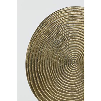 Ornament on base 35x10x56 cm RAWAS r ant brnz circle-mt blck