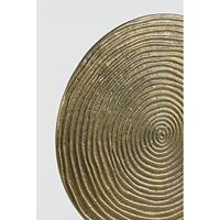 Ornament on base 35x10x56 cm RAWAS r ant brnz circle-mt blck - thumbnail