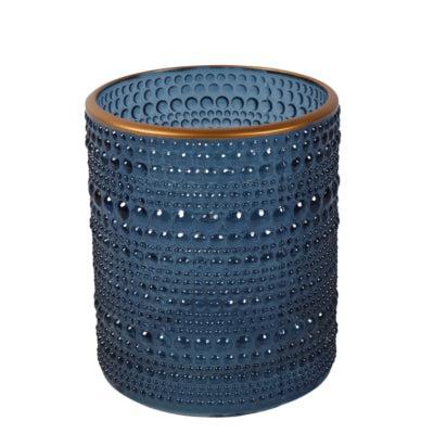 Countryfield theelichthouder nelle m blauw 10 cm | 24 stuks