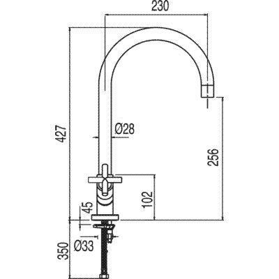 Tres keukenkraan Bimax Tres 163333 Tres keukenkraan Bimax Tres 163333