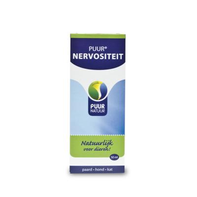 Puur Nervo (nervositeit) voor hond, kat en paard 50 ml Puur Nervo (nervositeit) voor hond, kat en paard 50 ml
