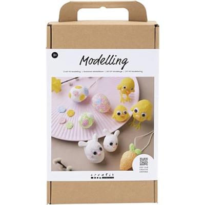 Creativ Company Hobbyset boetseren paasfiguren maken