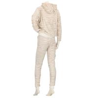 Dames huispak Fleece - Lounge set dames - Zebra - Warm winter pyjamapak - Loungewear dames - thumbnail