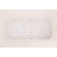 Anti-Slip Badmat Wit 75 x 35 cm | Atlantis | Met zuignapjes | Wit | PR45125-W - thumbnail
