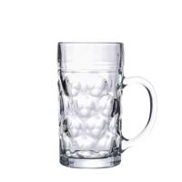 Bierpullen met handvat 6 st 1000 ml glas - thumbnail