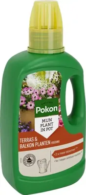 Pokon Terras & Balkonplanten Voeding - 500ml - Plantenvoeding - 20ml per 1L water