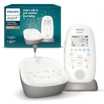 Philips AVENT 100% privé, DECT-babyfoon zonder interferentie Philips AVENT 100% privé, DECT-babyfoon zonder interferentie