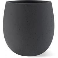 Grigio plantenbak Balloon L antraciet betonlook - thumbnail