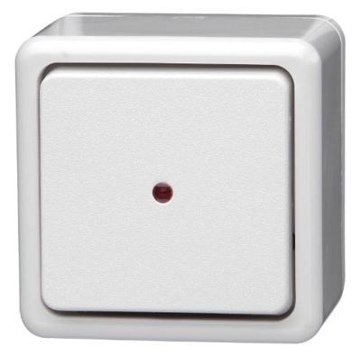 Kopp 514602006 Controleschakelaar, Wisselschakelaar, Uitschakelaar Standaard (opbouw) Arctisch-wit 1 stuk(s)