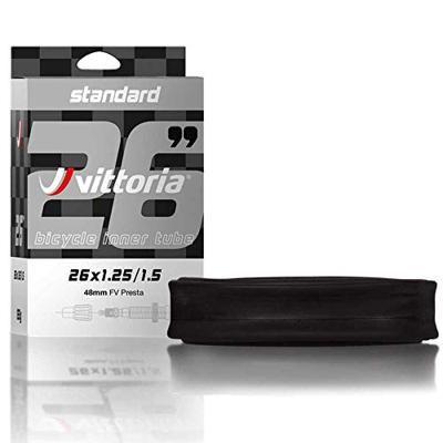 Vittoria Standard 700x40/52C Presta Binnenband 48mm Zwart