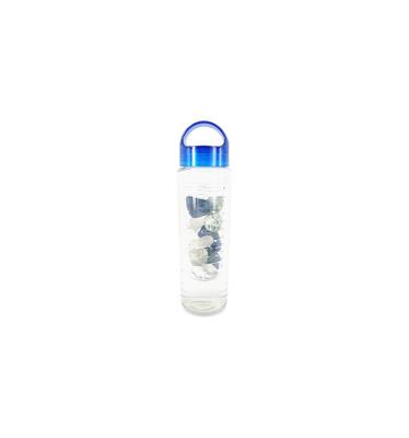 Edelsteen Waterfles Bergkristal, Boomagaat en Dumortieriet - Anti-Stress - 700 ml Edelsteen Waterfles Bergkristal, Boomagaat en Dumortieriet - Anti-Stress - 700 ml