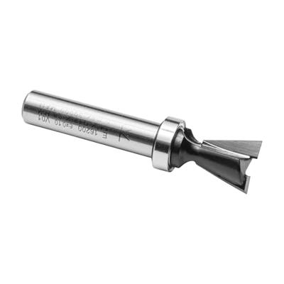 ENT Zwaluwstaartfrees HM 14 graden A12mm, Met kogellager aan kolf kolf 8mm - 7916200