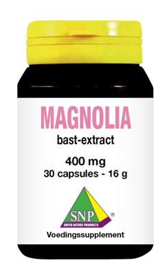 SNP Magnolia bast extract 400 mg 30 Vegetarische capsules